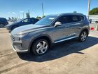 2021 Hyundai Santa Fe Sel Gray vin: 5NMS64AJ3MH327908