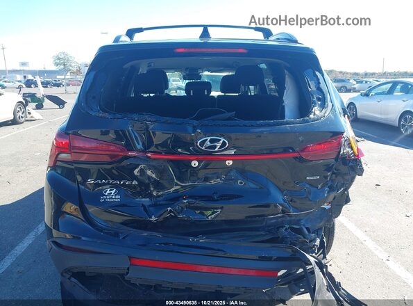 5NMS6DAJ5NH480663 2022 HYUNDAI SANTA FE Black Widok z przodu