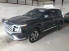 2021 Hyundai Santa Fe Sel Black vin: 5NMS6DAJXMH348450
