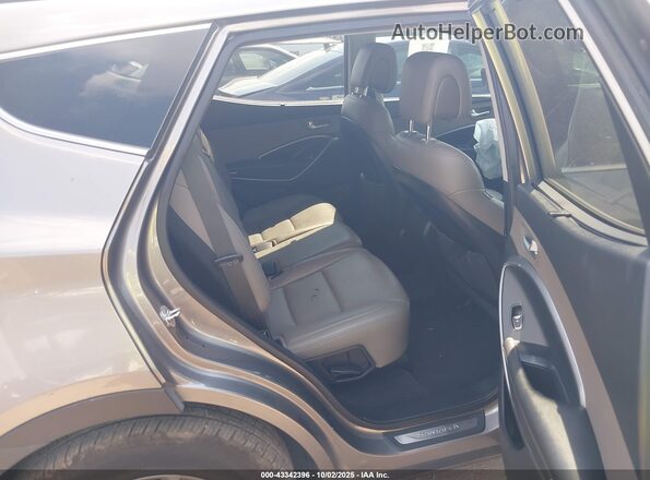 5NMZUDLB1JH065408 2018 HYUNDAI SANTA FE SPORT Gray Widok naklejki z numerem VIN