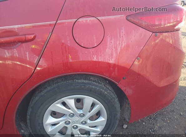 5NPD74LF2HH155779 2017 HYUNDAI ELANTRA Red Вид задньої частини салону