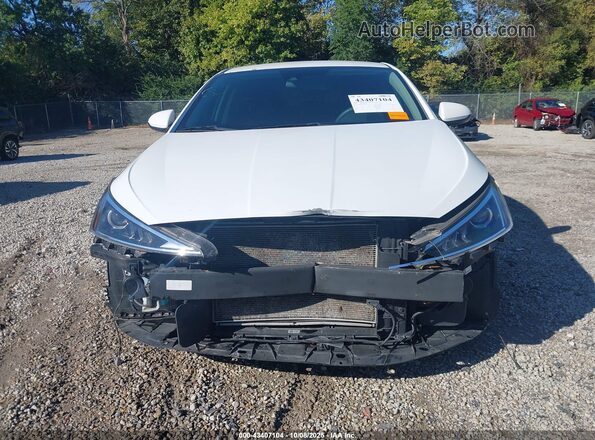 5NPD74LF2LH505016 2020 HYUNDAI ELANTRA White Vista interior trasera