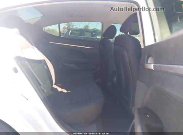 5NPD74LF2LH505016 2020 HYUNDAI ELANTRA White Vista de la etiqueta del VIN