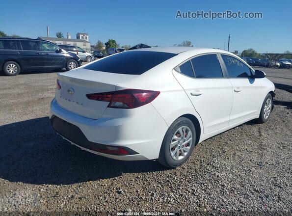 5NPD74LF2LH505016 2020 HYUNDAI ELANTRA White Trasero derecho