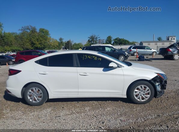 5NPD74LF2LH505016 2020 HYUNDAI ELANTRA White Vista interior de 360 grados