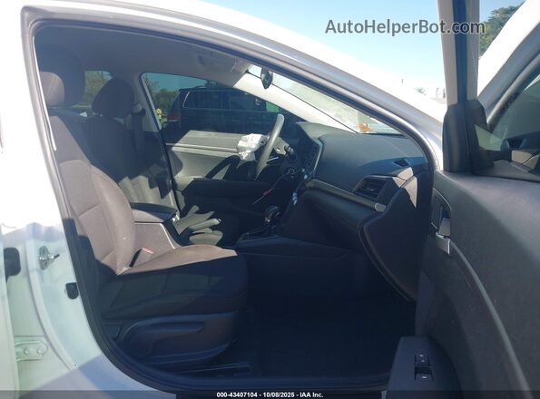 5NPD74LF2LH505016 2020 HYUNDAI ELANTRA White Vista interior delantera
