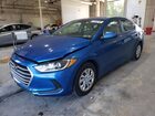 2018 Hyundai Elantra Se Синий vin: 5NPD74LF4JH350790