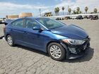 2018 Hyundai Elantra Se Синий vin: 5NPD74LF5JH377674