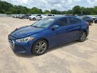 2018 Hyundai Elantra Sel Blue vin: 5NPD84LF0JH344224