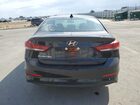 2018 Hyundai Elantra Sel Черный vin: 5NPD84LF1JH368600