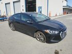 2018 Hyundai Elantra Sel Черный vin: 5NPD84LF1JH368600
