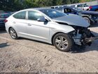 2020 Hyundai Elantra Sel Серебряный vin: 5NPD84LF1LH507434