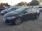 2018 Hyundai Elantra Sel Черный vin: 5NPD84LF4JH234888