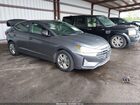 2019 Hyundai Elantra Sel Gray vin: 5NPD84LF4KH484407