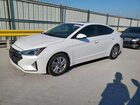 2020 Hyundai Elantra Sel Белый vin: 5NPD84LF4LH603980