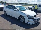 2020 Hyundai Elantra Sel White vin: 5NPD84LF5LH548052