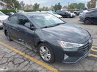 2020 Hyundai Elantra Sel Gray vin: 5NPD84LF5LH571668