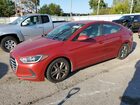 2018 Hyundai Elantra Sel Red vin: 5NPD84LF6JH257430