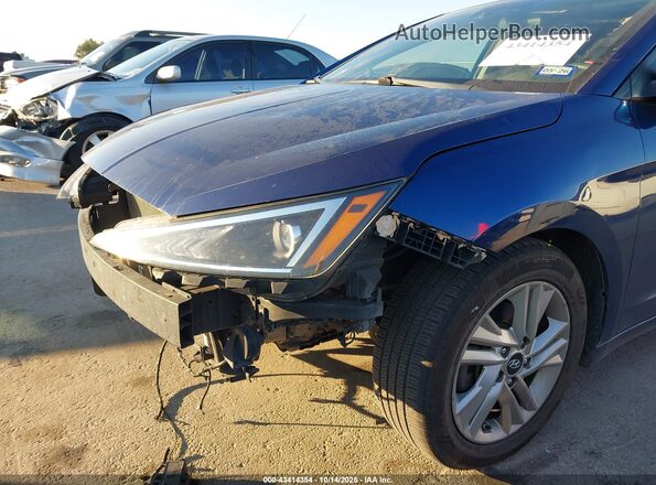 5NPD84LF6LH577513 2020 HYUNDAI ELANTRA Синий Вид спереди