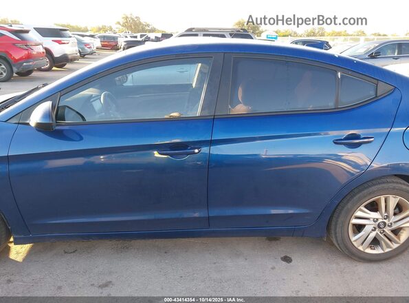 5NPD84LF6LH577513 2020 HYUNDAI ELANTRA Синий Панорамный вид салона 360°
