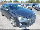 2020 Hyundai Elantra Value Edition Черный vin: 5NPD84LF6LH594585