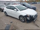 2020 Hyundai Elantra Sel White vin: 5NPD84LF7LH542382