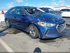 2017 Hyundai Elantra Se Blue vin: 5NPD84LF8HH083211