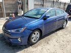 2020 Hyundai Elantra Sel Blue vin: 5NPD84LF8LH575231