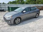 2020 Hyundai Elantra Sel Gray vin: 5NPD84LF9LH516429
