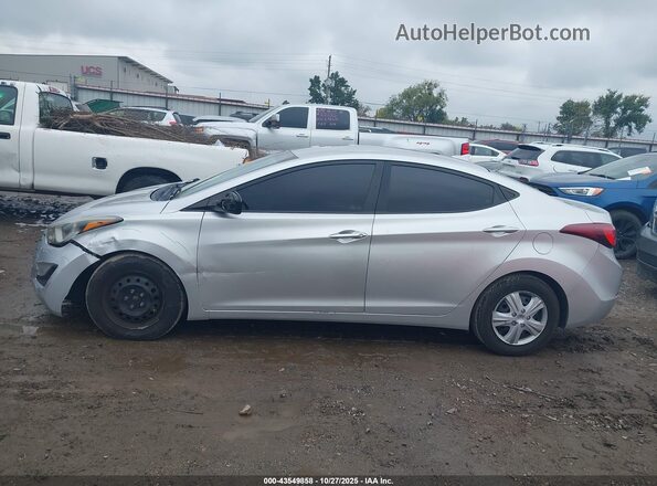 5NPDH4AE2GH725785 2016 HYUNDAI ELANTRA Серебряный 