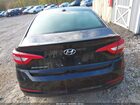 2017 Hyundai Sonata   Черный vin: 5NPE24AF2HH474153