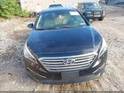 2017 Hyundai Sonata   Черный vin: 5NPE24AF2HH474153
