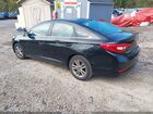2017 Hyundai Sonata   Черный vin: 5NPE24AF2HH474153