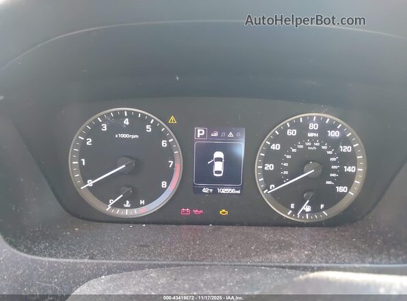 5NPE24AF2HH474153 2017 HYUNDAI SONATA Черный Вид задних сидений