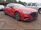 2022 Hyundai Sonata Sel Plus Red vin: 5NPEJ4J27NH136338