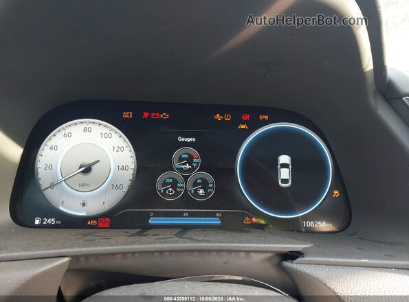 5NPEK4JC3MH125843 2021 HYUNDAI SONATA Белый Вид задних сидений