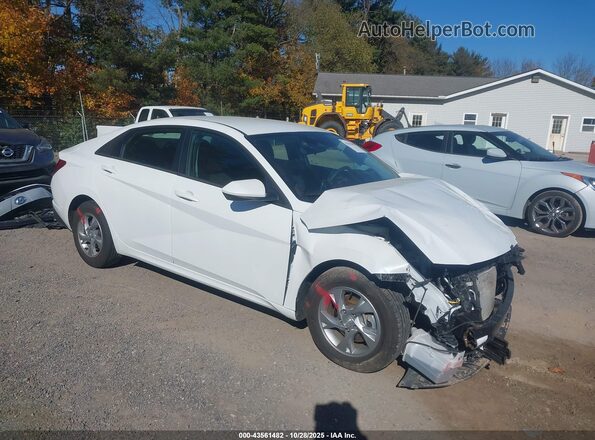 5NPLL4AG5NH053455 2022 HYUNDAI ELANTRA Белый Передняя правая четверть