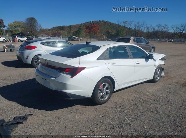 5NPLL4AG5NH053455 2022 HYUNDAI ELANTRA Белый Задняя правая четверть