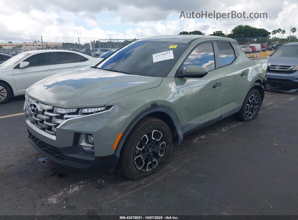 5NTJB4AE2PH045147 2023 HYUNDAI SANTA CRUZ Green Przód lewy