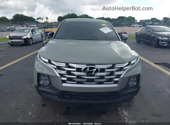 5NTJB4AE2PH045147 2023 HYUNDAI SANTA CRUZ Green Widok wnętrza z tyłu