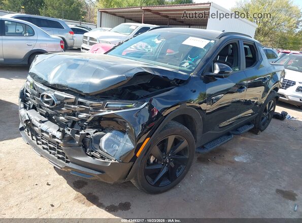 5NTJCDDF1RH107139 2024 HYUNDAI SANTA CRUZ Black Передня ліва чверть