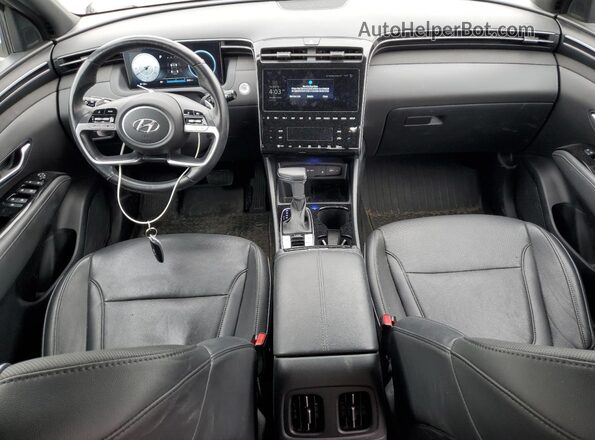 5NTJEDDF2RH107516 2024 HYUNDAI SANTA Gray Widok deski rozdzielczej