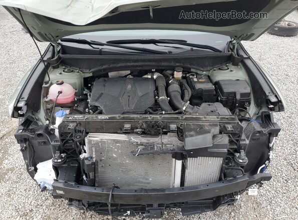 5NTJEDDF2RH107516 2024 HYUNDAI SANTA Gray Widok komory silnika