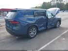2025 Toyota Grand Highlander Limited Синий vin: 5TDAAAA50SS029581