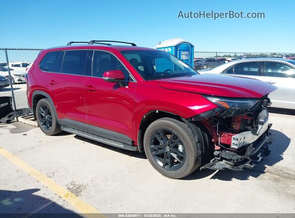 5TDAAAA55SS027549 2025 TOYOTA LIMITED Красный Передняя правая четверть