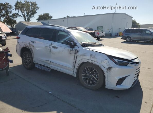 5TDAAAA64SS013165 2025 LEXUS TX Белый Передняя правая четверть