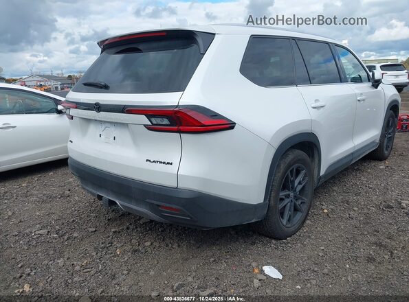 5TDAAAB56SS087080 2025 TOYOTA GRAND HIGHLANDER Белый Задняя правая четверть