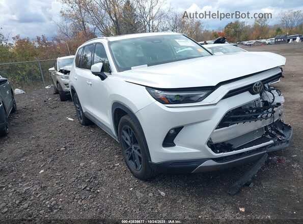 5TDAAAB56SS087080 2025 TOYOTA GRAND HIGHLANDER Белый Передняя правая четверть