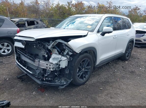 5TDAAAB56SS087080 2025 TOYOTA GRAND HIGHLANDER Белый Передняя левая четверть