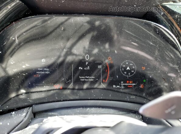 5TDAAAB69SS041624 2025 LEXUS TX Серый Вид щитка приборов